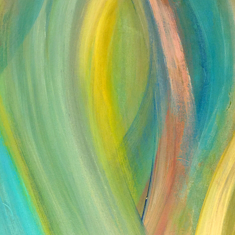 Julia Wright Crosara, Eternal Spring, oil on canvas, 36x36in.