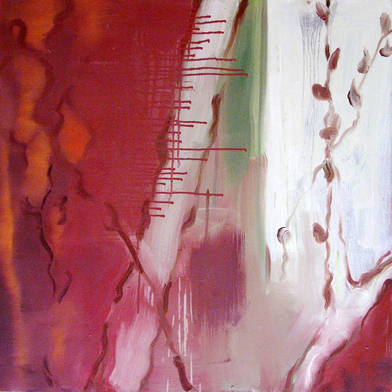 Julia Wright Crosara, Uncharted Territory, oil on canvas